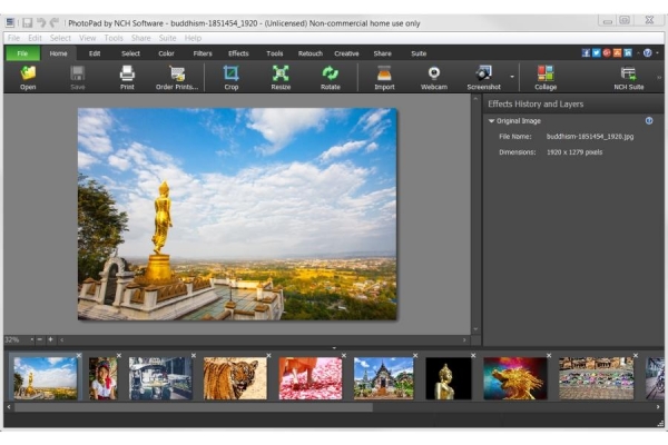 NCH PhotoPad Image Editor 11.76 instal